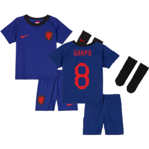 Nike (MB) 2022-2023 Holland Away Mini Kit (Gakpo 8) Nike (MB) 2022-2023 Holland Away Mini Kit (Gakpo 8)