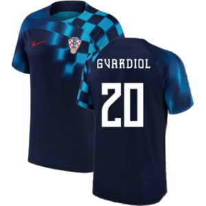 Nike (S) 2022-2023 Croatia Away Shirt (Gvardiol 20) Nike (S) 2022-2023 Croatia Away Shirt (Gvardiol 20)