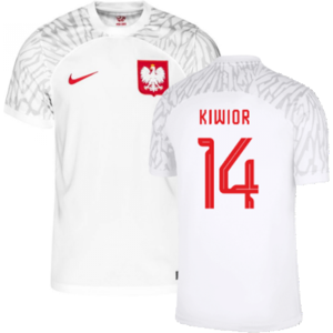 Nike (XXL) 2022-2023 Poland Home Shirt (Kiwior 14) Nike (XXL) 2022-2023 Poland Home Shirt (Kiwior 14)