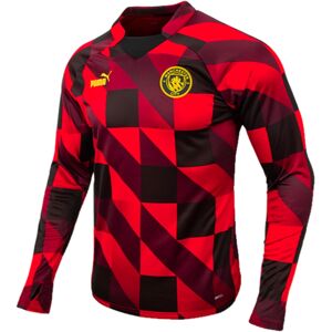 Puma (S) 2022-2023 Man City Pre-Match Sweat (Red) Puma (S) 2022-2023 Man City Pre-Match Sweat (Red)