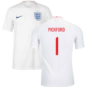Nike (S) 2018-2019 England Authentic Home Shirt (Pickford 1) Nike (S) 2018-2019 England Authentic Home Shirt (Pickford 1)