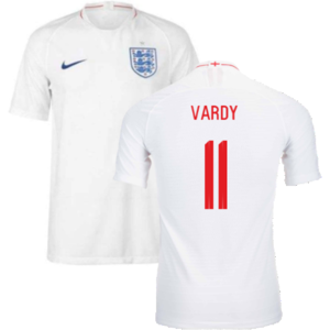 Nike (S) 2018-2019 England Authentic Home Shirt (Vardy 11) Nike (S) 2018-2019 England Authentic Home Shirt (Vardy 11)