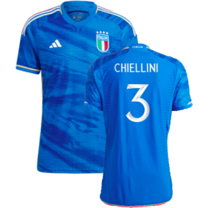 adidas (S) 2023-2024 Italy Authentic Home Shirt (CHIELLINI 3) adidas (S) 2023-2024 Italy Authentic Home Shirt (CHIELLINI 3)