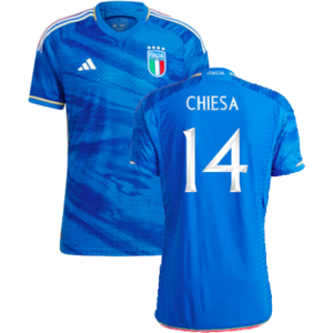 adidas (XL) 2023-2024 Italy Authentic Home Shirt (CHIESA 14) adidas (XL) 2023-2024 Italy Authentic Home Shirt (CHIESA 14)