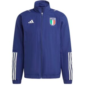 adidas (L) 2023-2024 Italy Presentation Jacket (Dark Blue) adidas (L) 2023-2024 Italy Presentation Jacket (Dark Blue)
