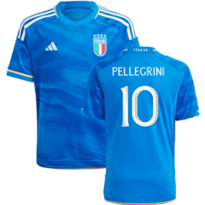 adidas (XXL) 2023-2024 Italy Home Shirt (Kids) (PELLEGRINI 10) adidas (XXL) 2023-2024 Italy Home Shirt (Kids) (PELLEGRINI 10)