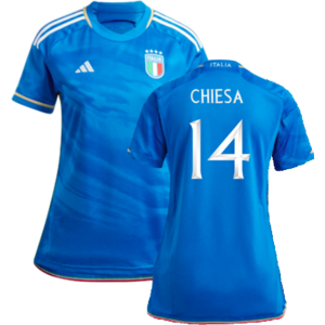 adidas (XXL) 2023-2024 Italy Home Shirt (Ladies) (CHIESA 14) adidas (XXL) 2023-2024 Italy Home Shirt (Ladies) (CHIESA 14)