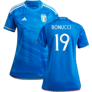 adidas (XXL) 2023-2024 Italy Home Shirt (Ladies) (BONUCCI 19) adidas (XXL) 2023-2024 Italy Home Shirt (Ladies) (BONUCCI 19)