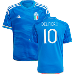 adidas (XXL) 2023-2024 Italy Home Shirt (Kids) (DEL PIERO 10) adidas (XXL) 2023-2024 Italy Home Shirt (Kids) (DEL PIERO 10)