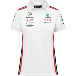 Puma Mercedes-AMG Team Polo Shirt - White - Ladies - XL - 2023 Puma Mercedes-AMG Team Polo Shirt - White - Ladies - XL - 2023