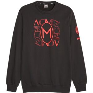 Puma (XL) 2023-2024 AC Milan FtblCore Graphic Crew Sweat (Black) Puma (XL) 2023-2024 AC Milan FtblCore Graphic Crew Sweat (Black)