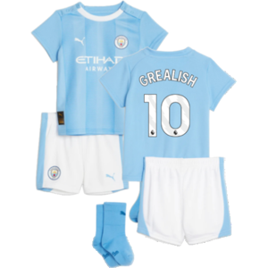 Puma (12-18 Months) 2023-2024 Man City Home Baby Kit (GREALISH 10) Puma (12-18 Months) 2023-2024 Man City Home Baby Kit (GREALISH 10)