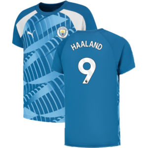 Puma (MB) 2023-2024 Man City Pre-Match Jersey (Lake Blue) - Kids (HAALAND 9) Puma (MB) 2023-2024 Man City Pre-Match Jersey (Lake Blue) - Kids (HAALAND 9)