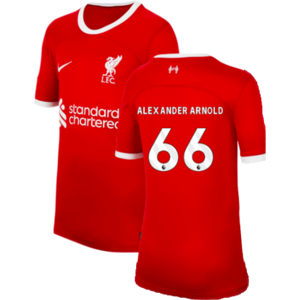 Nike (SB) 2023-2024 Liverpool Home Shirt (Kids) (Alexander Arnold 66) Nike (SB) 2023-2024 Liverpool Home Shirt (Kids) (Alexander Arnold 66)