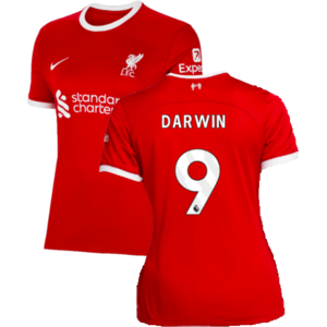 Nike (XL) 2023-2024 Liverpool Home Shirt (Ladies) (Darwin 9) Nike (XL) 2023-2024 Liverpool Home Shirt (Ladies) (Darwin 9)