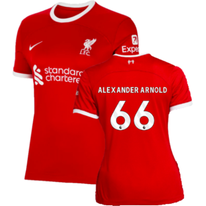 Nike (L) 2023-2024 Liverpool Home Shirt (Ladies) (Alexander Arnold 66) Nike (L) 2023-2024 Liverpool Home Shirt (Ladies) (Alexander Arnold 66)
