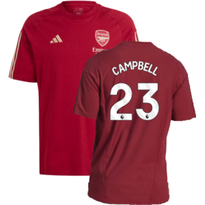 adidas (XXL) 2023-2024 Arsenal Training Tee (Red) (Campbell 23) adidas (XXL) 2023-2024 Arsenal Training Tee (Red) (Campbell 23)
