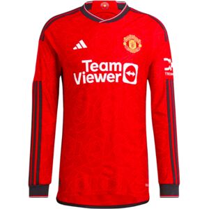 adidas (M) 2023-2024 Man Utd Authentic Long Sleeve Home Shirt adidas (M) 2023-2024 Man Utd Authentic Long Sleeve Home Shirt