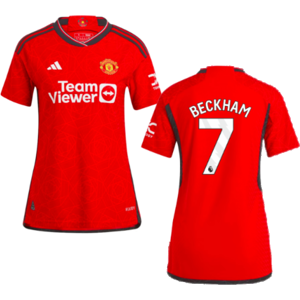 adidas (M) 2023-2024 Man Utd Authentic Home Shirt (Ladies) (Beckham 7) adidas (M) 2023-2024 Man Utd Authentic Home Shirt (Ladies) (Beckham 7)