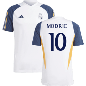 adidas (3XL) 2023-2024 Real Madrid Training Shirt (White) (Modric 10) adidas (3XL) 2023-2024 Real Madrid Training Shirt (White) (Modric 10)