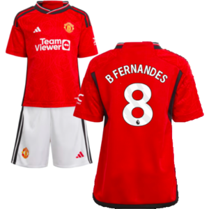 adidas (2-3 Years) 2023-2024 Man Utd Home Mini Kit (B Fernandes 8) adidas (2-3 Years) 2023-2024 Man Utd Home Mini Kit (B Fernandes 8)