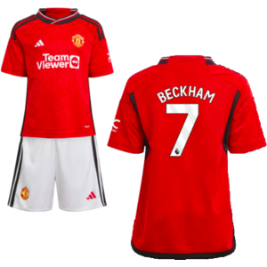 adidas (3-4 Years) 2023-2024 Man Utd Home Mini Kit (Beckham 7) adidas (3-4 Years) 2023-2024 Man Utd Home Mini Kit (Beckham 7)