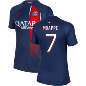 Nike (L) 2023-2024 PSG Home Shirt (Ladies) (Mbappe 7) Nike (L) 2023-2024 PSG Home Shirt (Ladies) (Mbappe 7)
