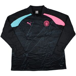 Puma (M) 2023-2024 Man City Pre-Match LS Sweat Top (Dark Navy) Puma (M) 2023-2024 Man City Pre-Match LS Sweat Top (Dark Navy)