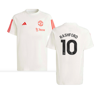adidas (MB) 2023-2024 Man Utd Training Tee (White) - Kids (Rashford 10) adidas (MB) 2023-2024 Man Utd Training Tee (White) - Kids (Rashford 10)