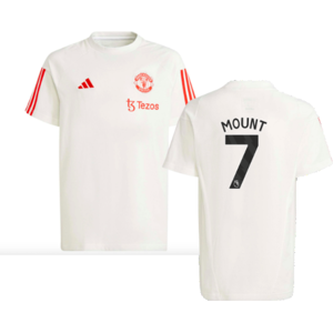 Adidas Mount 7 White Kids Training Tee - Sportswear Adidas Mount 7 White Kids Training Tee - Sportswear