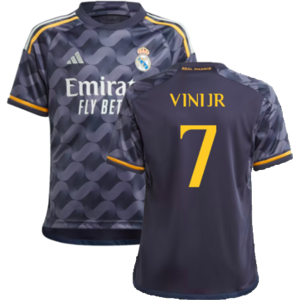 adidas (XXL) 2023-2024 Real Madrid Away Shirt (Kids) (Vini Jr 7) adidas (XXL) 2023-2024 Real Madrid Away Shirt (Kids) (Vini Jr 7)