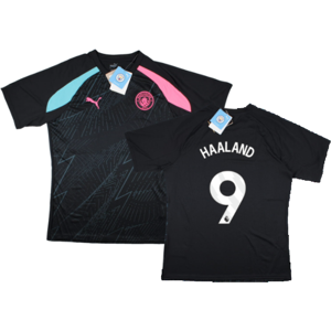 Puma (XXL) 2023-2024 Man City Pre-Match Jersey (Dark Navy) (HAALAND 9) Puma (XXL) 2023-2024 Man City Pre-Match Jersey (Dark Navy) (HAALAND 9)