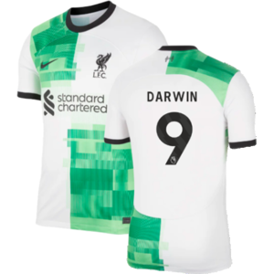 Nike (XXL) 2023-2024 Liverpool Away Shirt (Darwin 9) Nike (XXL) 2023-2024 Liverpool Away Shirt (Darwin 9)