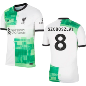 Nike (XXL) 2023-2024 Liverpool Away Shirt (Szoboszlai 8) Nike (XXL) 2023-2024 Liverpool Away Shirt (Szoboszlai 8)