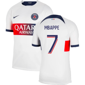 Nike (M) 2023-2024 PSG Away Shirt (Mbappe 7) Nike (M) 2023-2024 PSG Away Shirt (Mbappe 7)