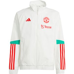 adidas (XXL) 2023-2024 Man Utd Presentation Jacket (White) - Kids adidas (XXL) 2023-2024 Man Utd Presentation Jacket (White) - Kids