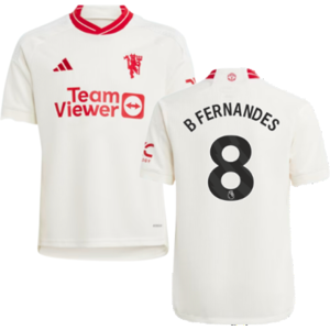 adidas (SB) 2023-2024 Man Utd Third Shirt (Kids) (B Fernandes 8) adidas (SB) 2023-2024 Man Utd Third Shirt (Kids) (B Fernandes 8)
