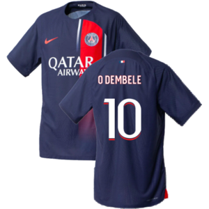 Nike (S) 2023-2024 PSG Home Match Authentic Shirt (O Dembele 10) Nike (S) 2023-2024 PSG Home Match Authentic Shirt (O Dembele 10)