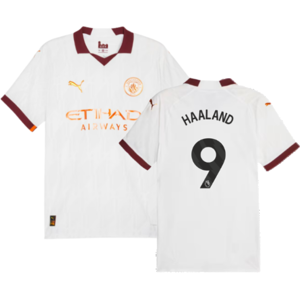 Puma (M) 2023-2024 Man City Authentic Away Shirt (HAALAND 9) Puma (M) 2023-2024 Man City Authentic Away Shirt (HAALAND 9)