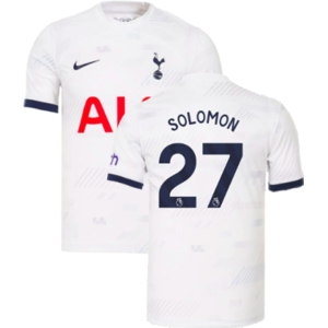 Nike (XS) 2023-2024 Tottenham Hotspur Home Shirt (Solomon 27) Nike (XS) 2023-2024 Tottenham Hotspur Home Shirt (Solomon 27)