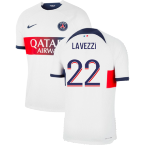 Nike (XL) 2023-2024 PSG Away Shirt (Lavezzi 22) Nike (XL) 2023-2024 PSG Away Shirt (Lavezzi 22)