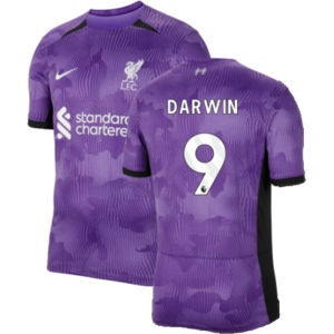 Nike (XL) 2023-2024 Liverpool Third Shirt (Darwin 9) Nike (XL) 2023-2024 Liverpool Third Shirt (Darwin 9)