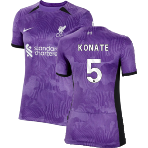 Nike (Womens XXL) 2023-2024 Liverpool Third Shirt (Womens) (Konate 5) Nike (Womens XXL) 2023-2024 Liverpool Third Shirt (Womens) (Konate 5)