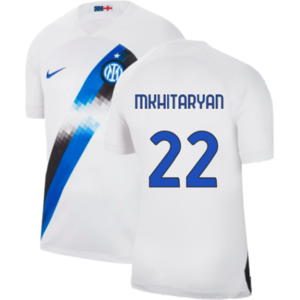 Nike (S) 2023-2024 Inter Milan Away Shirt (Mkhitaryan 22) Nike (S) 2023-2024 Inter Milan Away Shirt (Mkhitaryan 22)