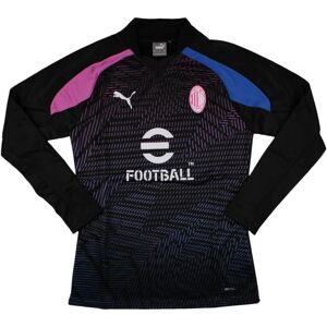 Puma 2023-2024 AC Milan Pre-Match LS Sweat Top - Black - Sweatshirt Puma 2023-2024 AC Milan Pre-Match LS Sweat Top - Black - Sweatshirt