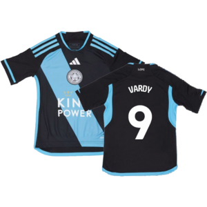 adidas (XL) 2023-2024 Leicester City Away Shirt (Vardy 9) adidas (XL) 2023-2024 Leicester City Away Shirt (Vardy 9)