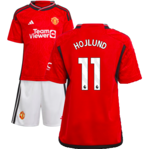 adidas (3-4 Years) 2023-2024 Man Utd Home Mini Kit (Hojlund 11) adidas (3-4 Years) 2023-2024 Man Utd Home Mini Kit (Hojlund 11)