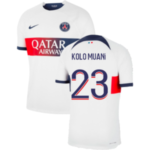 Nike (S) 2023-2024 PSG Away Shirt (Kolo Muani 23) Nike (S) 2023-2024 PSG Away Shirt (Kolo Muani 23)