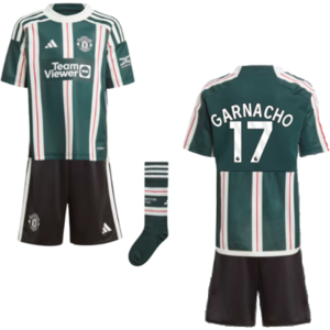 adidas (3-4 Years) 2023-2024 Man Utd Away Mini Kit (Garnacho 17) adidas (3-4 Years) 2023-2024 Man Utd Away Mini Kit (Garnacho 17)