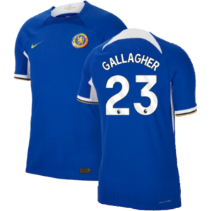 Nike (S) 2023-2024 Chelsea Home Authentic Shirt (GALLAGHER 23) Nike (S) 2023-2024 Chelsea Home Authentic Shirt (GALLAGHER 23)
